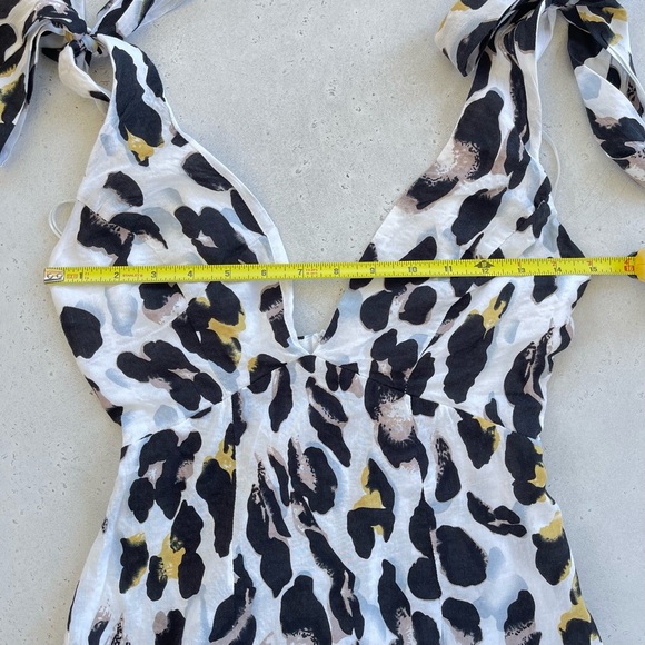 Ezra Cute and Flirty Animal Print Summer Romper S - Picture 6 of 9